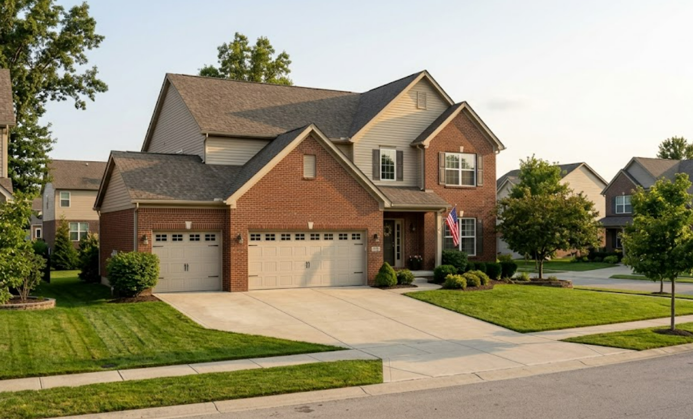 Woodside Green Garage Door